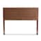 Baxton Studio Seren Mid-Century Walnut Brown Finished Wood Full Size Headboard 156-9425 - alternate 8